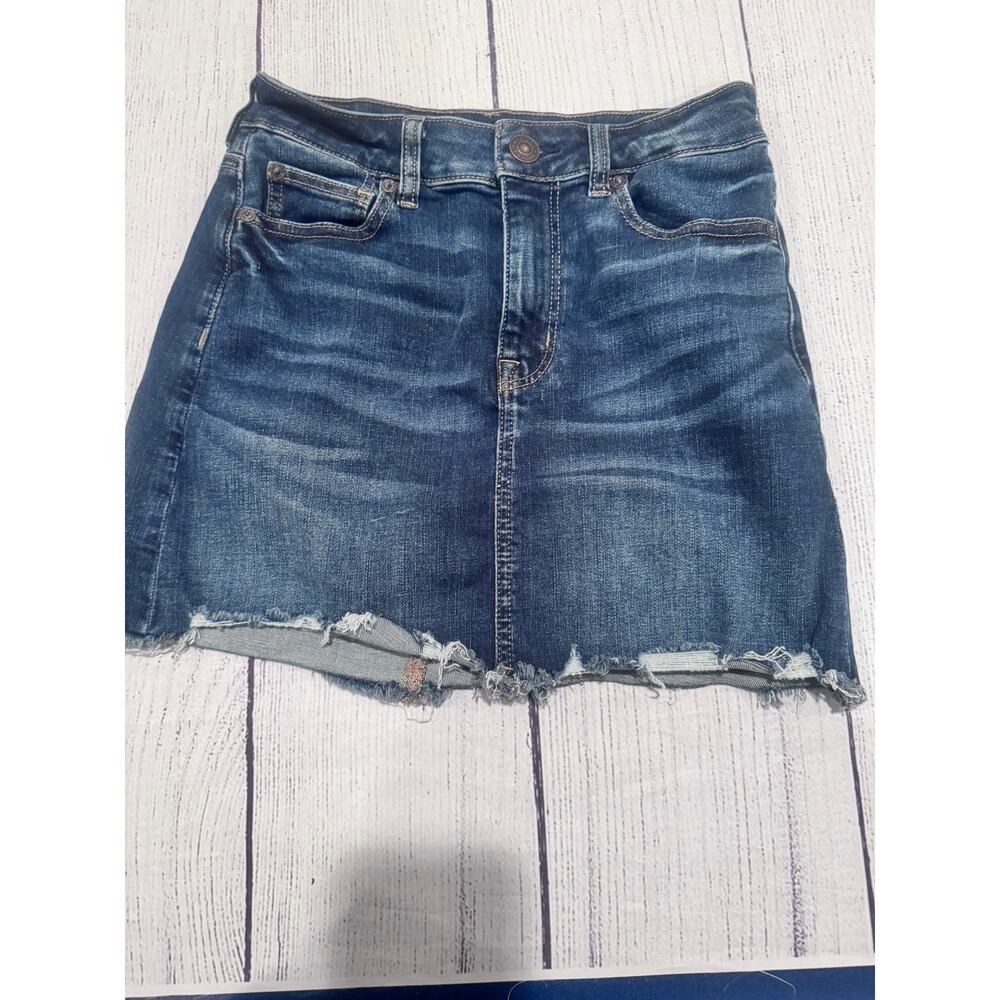 American Eagle Denim Skirt Next Level Stretch